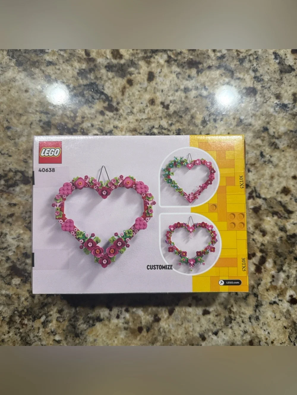 LEGO 40638 Heart Ornament Flower